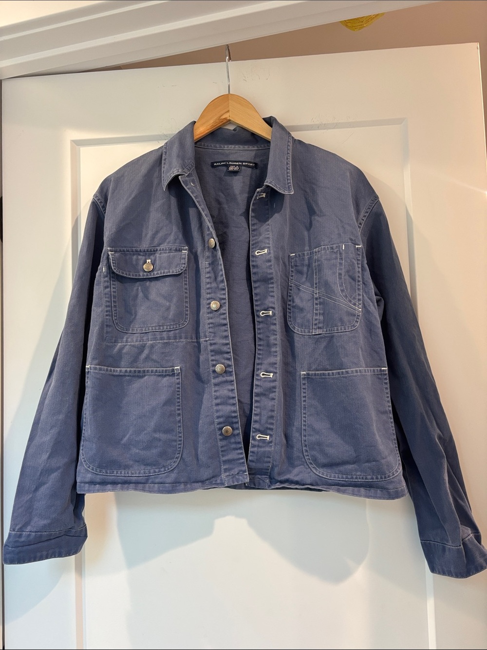 Vintage Ralph Lauren Sport Blue Utility Chore Jacket